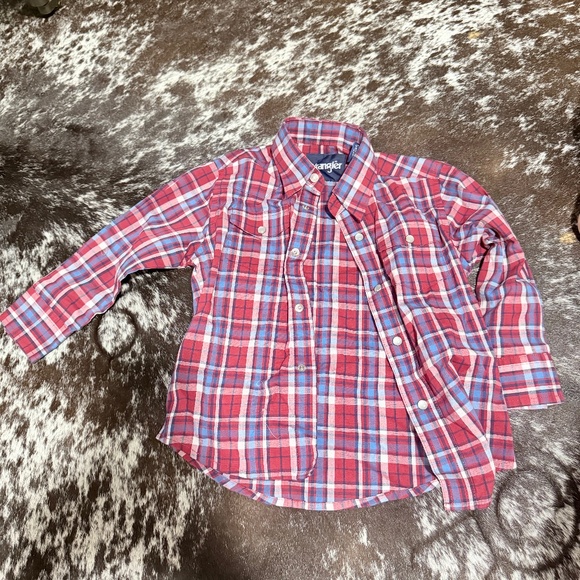 Wrangler Boys Pearl Snap LS - Picture 1 of 1